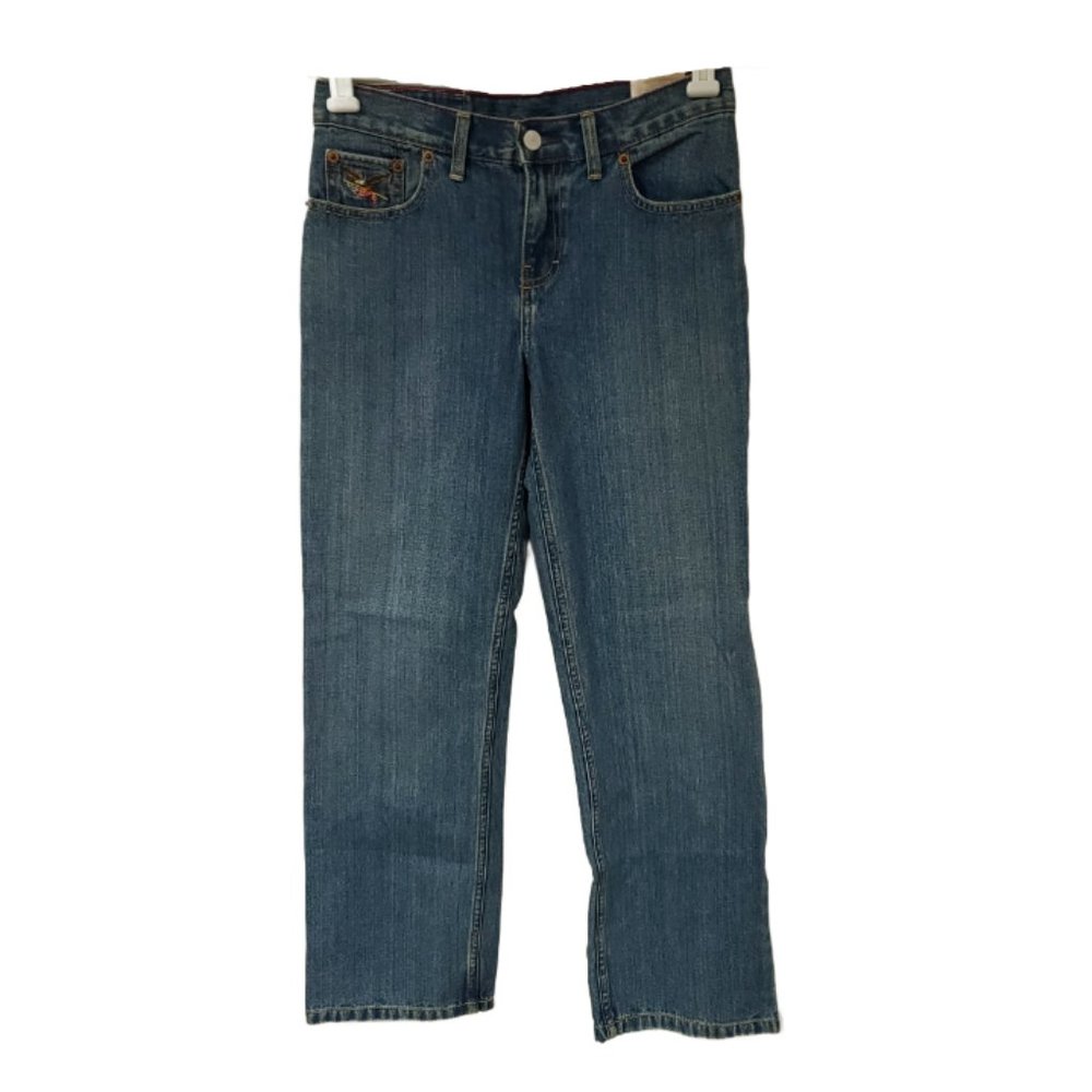 American Living Teens 14 Straight leg Medium Wash Mid Rise Denim Jeans 28x28